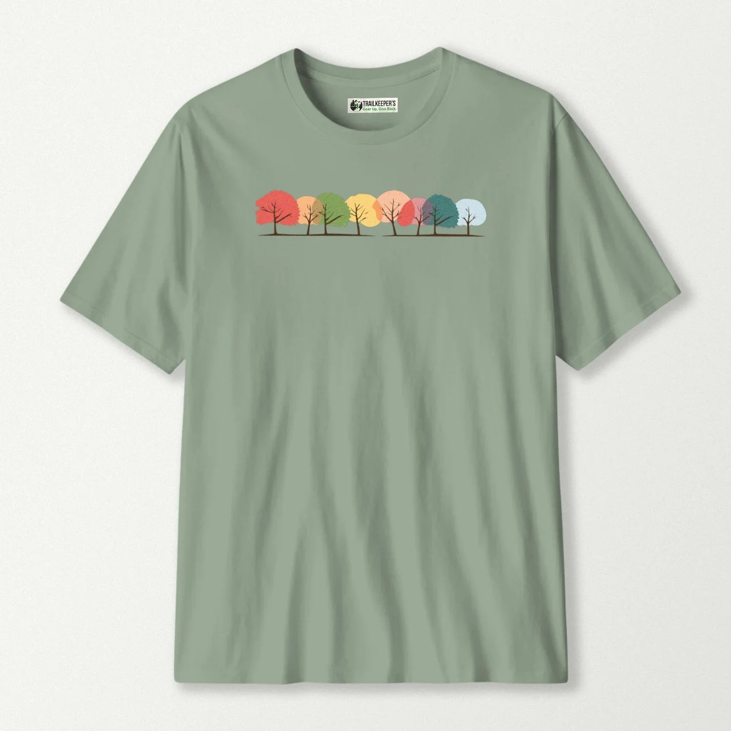 Multicolor Trees T-Shirt