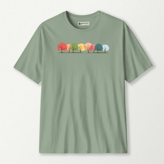 Multicolor Trees T-Shirt