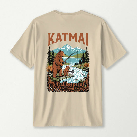 Katmai Bears Fishing T-Shirt